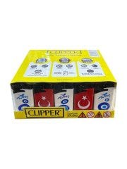 CLİPPER MİNİ MANYETOLU ÇAKMAK 50 ADET TÜRKİYE DESENLİ