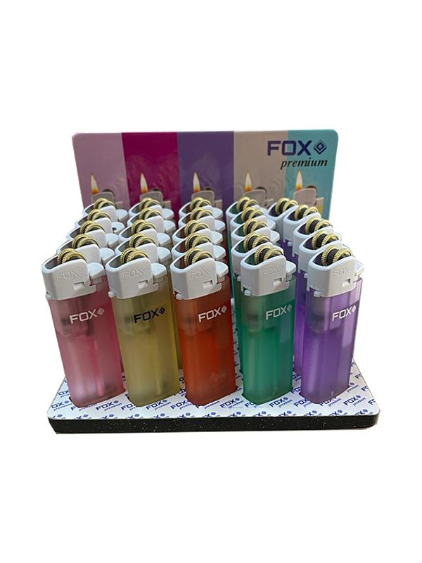 FOX PREMİUM 25 ADET TAŞLI ÇAKMAK
