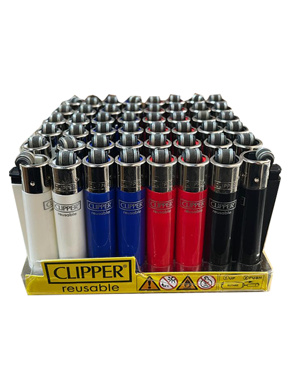 CLİPPER MİKRO 48 ADET TAŞLI ÇAKMAK