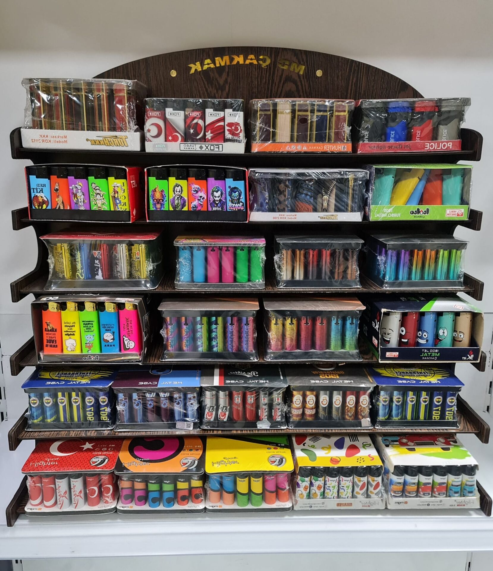 6 katlı 26 paket çakmak