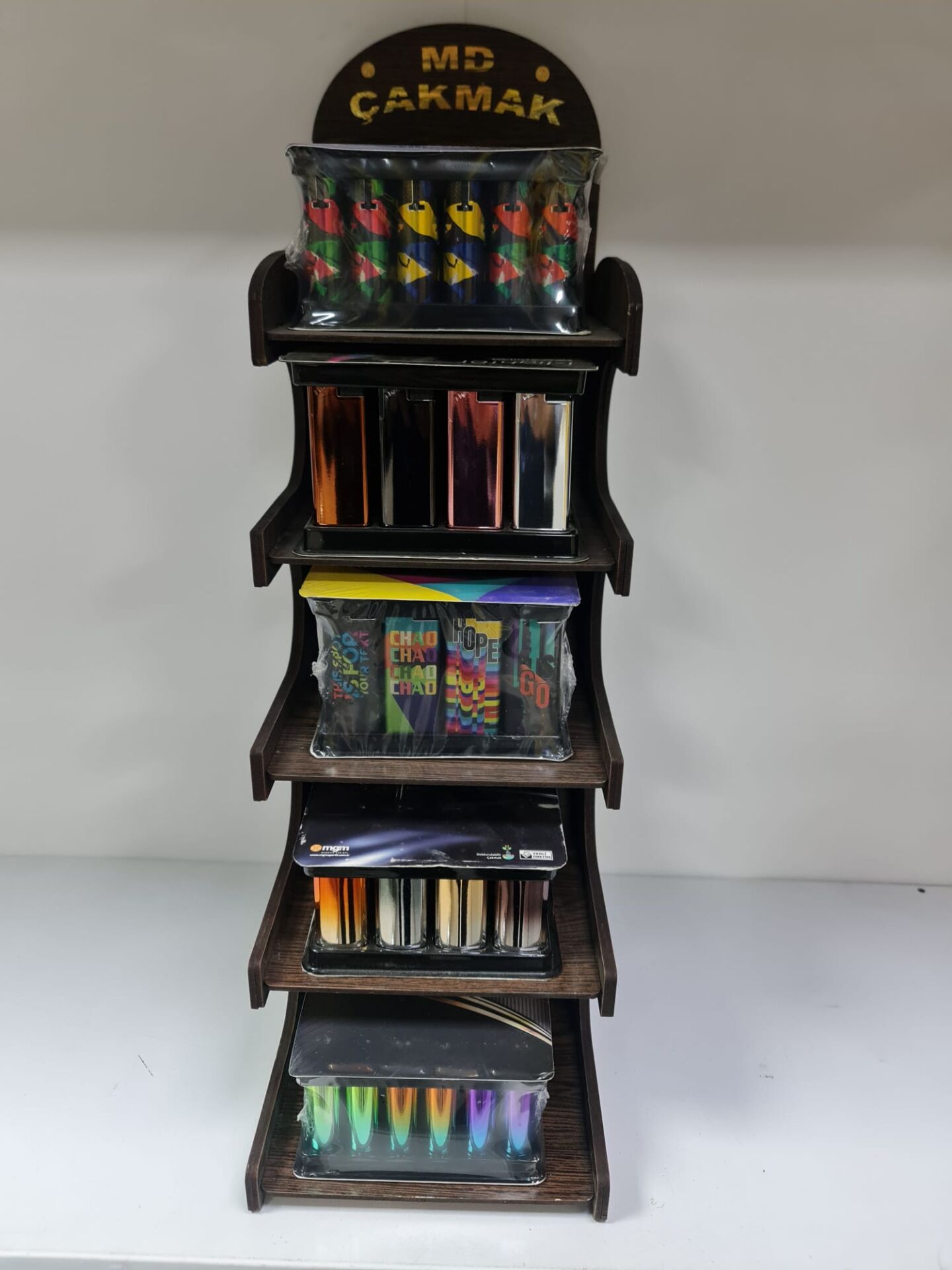 5 katlı 5 paket metal çakmak