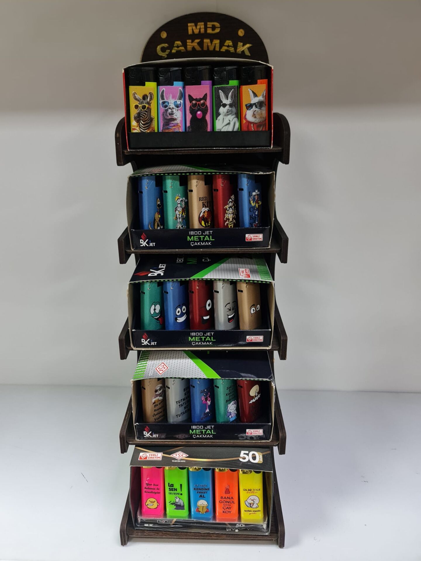 5 katlı 5 paket çakmak