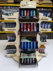 16 bölmeli 16 paket çakmak