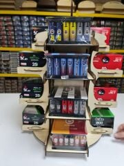 16 bölmeli 16 paket çakmak